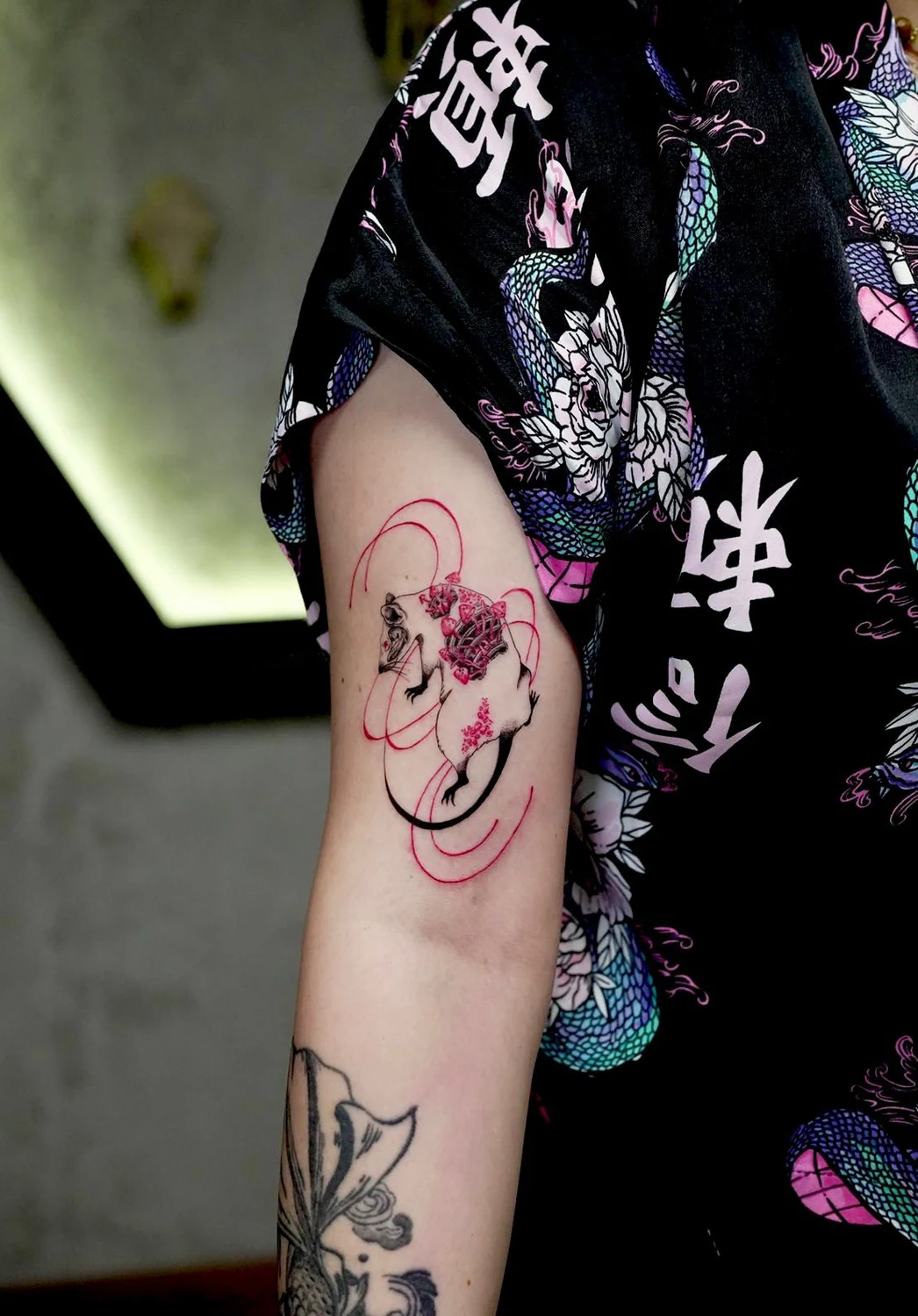 İzmir underground tattoo örneği — Şeyma Kayır